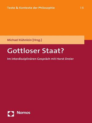 cover image of Gottloser Staat?